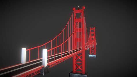 San Francisco Bridge Download Free 3d Model By Rendorshen 1f9e2a7