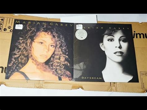 Unboxing Vinil Mariah Carey And Unboxing Vinil Daydream Boths MARIAH