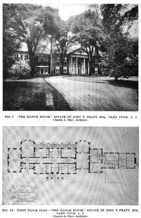 Glen Cove Mansion Mansion Hotel Architectural Floor Plans