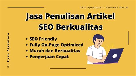 Jasa Penulisan Artikel Seo Blog Berkualitas