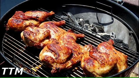 How To Grill A Whole Chicken On A Weber Charcoal Grill