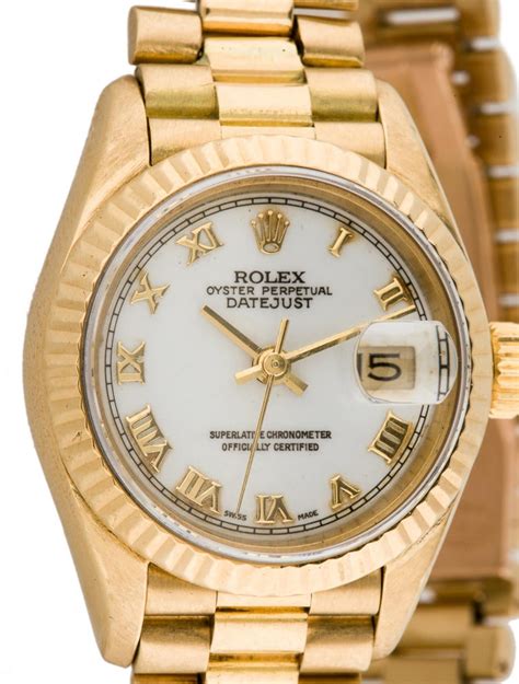 Rolex 18k Gold President Watch Rlx20003 The Realreal