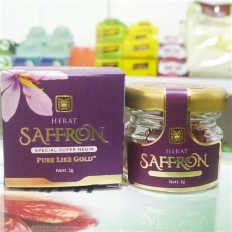 Jual Herat Saffron Super Negin Safron Afganistan Shopee Indonesia