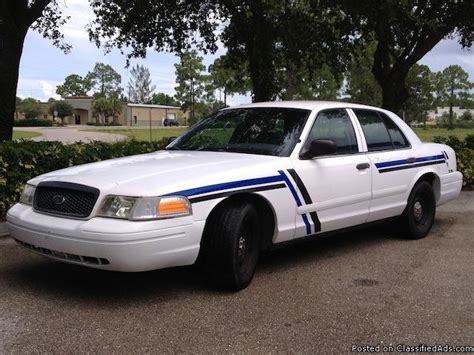 2002 Ford Crown Victoria P 71 Police Interceptor Sedan 1 Owner For Sale In Fort Myers