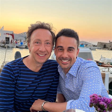 Photo St Phane Bern Et Son Compagnon Yori Sur Instagram Purepeople