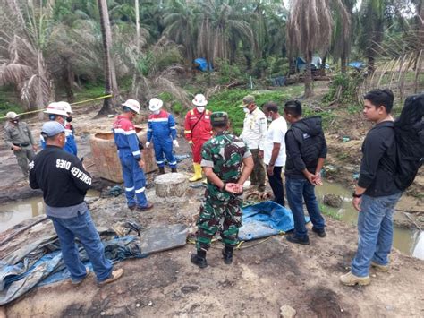 Sumur Pengeboran Minyak Ilegal Di Aceh Timur Ditutup