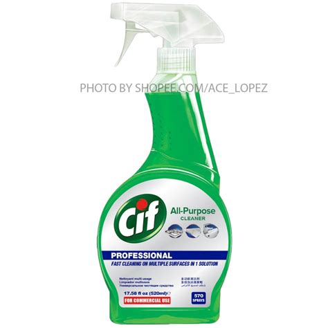 Cif Professional All Purpose Cleaner 520ml Made In Uk Als2127 Shopee