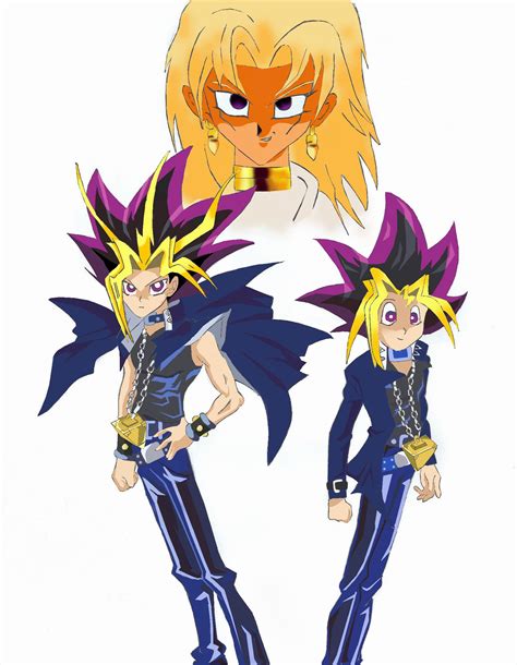 Yugi vs. Marik by SonGoku17 on DeviantArt