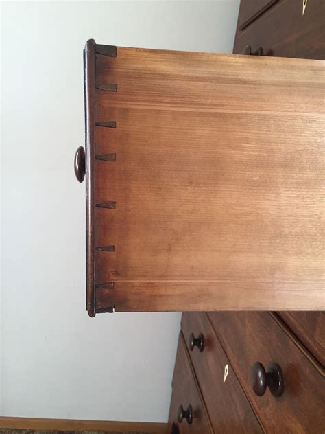 I Have An Antique Tasmanian Blackwood Chest On Chest Of Drawers For