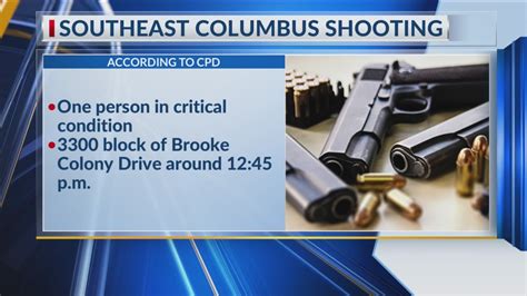 One Critical In Southeast Columbus Shooting Nbc4 Wcmh Tv