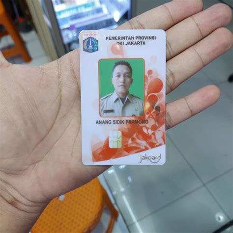 Jual ID Card DKI PNS Name Tag Dki Jakarta Pusat Poetra