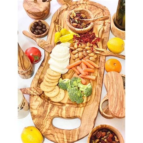 Olive Wood Large Charcuterie Board The Pinehurst Olive Oil Company