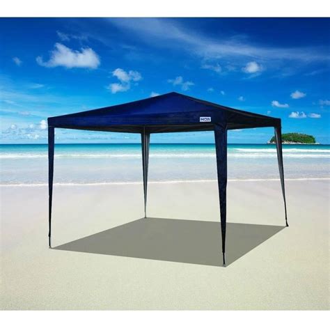 Tenda Gazebo Rafia Azul Mor 3x3 M Praia Camping R 150 00 Em Mercado