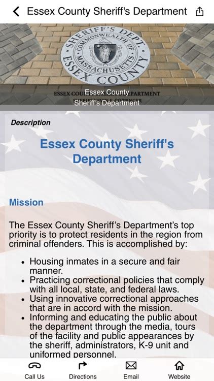 Essex County Sheriffs Dept By Essex County Sheriffs Department