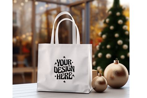 Christmas Tote Bag Mockup Graphic By Mockup Infinity · Creative Fabrica