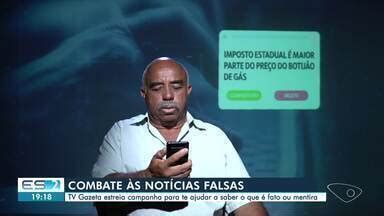 Boa Noite Espírito Santo TV Gazeta estreia campanha contra notícias