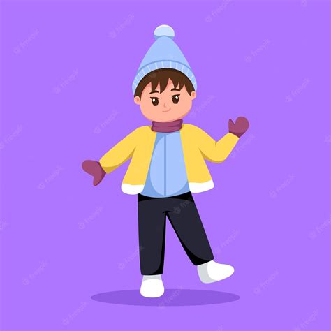 People Wearing Coats Clipart