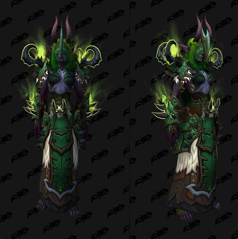 New Demon Hunter Mythic Tier 20 Armor Set Recolor in Patch 9.1.5 ...