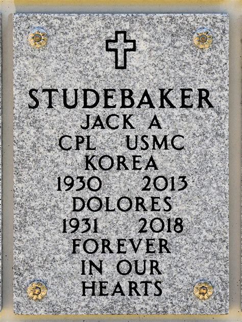 Cpl Jack Allen Studebaker Find A Grave Memorial