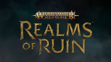 Warhammer Age Of Sigmar Realms Of Ruin Official Release Date Trailer