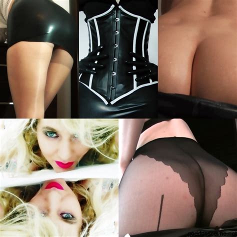 Hot Goddess Celine Posing In Her Black Outfit Outdoors Photos