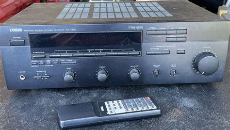 Yamaha Rx V390 5 1 Ch Av Surround Sound Receiver Stereo System W Remote Bundle Ebay