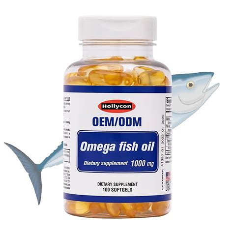 Healthcare Products Increase Immunity Omega 3 Fish Oil Softgel Capsule