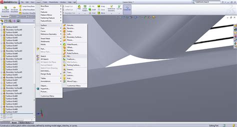 Tutorial Filled Surfaces In Solidworks Grabcad Tutorials