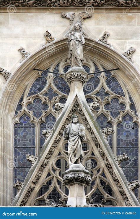 Saint Bernard De La Chapelle Church Paris Stock Photo Image Of