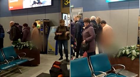 Naked Man Arrested After Trying To Board A Plane Video Goes Viral