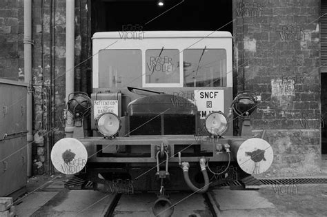 Railwayman in a locomotive at the Drancy train station