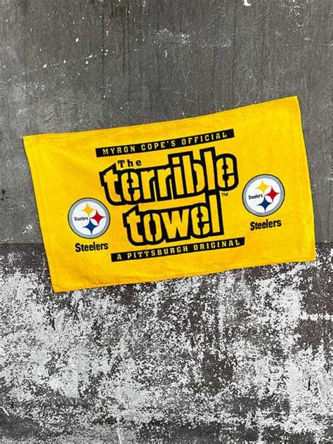 Pittsburgh Steelers Terrible Towel Colored Logo