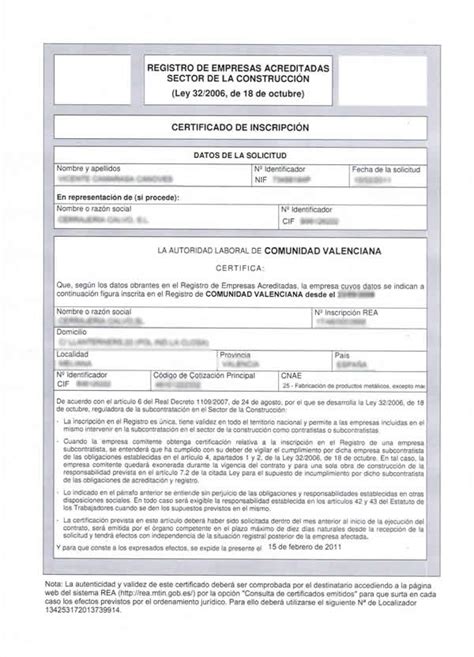 Instrucciones Subcontratas Documentos De Empresa