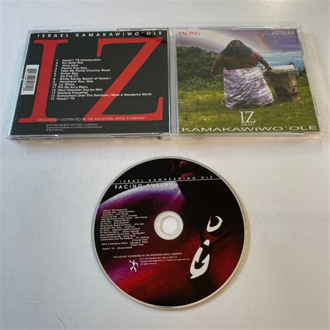 israel kamakawiwoole facing future  cd vgvg slow turnin vinyl