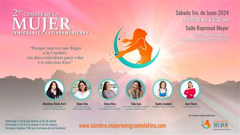 Tickets Da Cumbre De La Mujer Inmigrante Latinoamericana