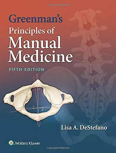 Greenmans Principes De Manuel Medicine Par Destefano Lisa A Neuf