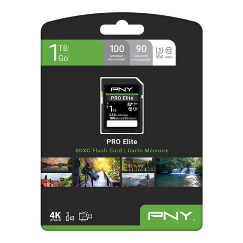 PRO Elite Class 10 U3 V30 SD Flash Memory Card