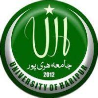 UOH - University Of Haripur Jobs » GovernmentJob.pk