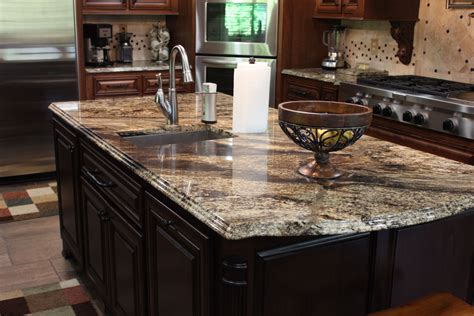 Beautiful Exotic Granite Countertops That We Fabricated And Installed Color Stormy Night