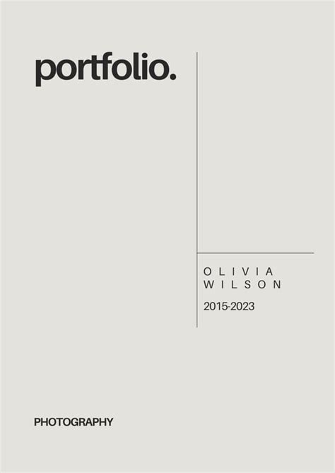 Free Portfolio Cover Page Templates To Use And Print Canva