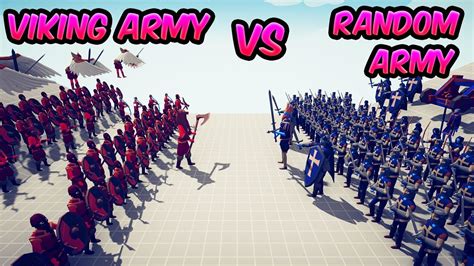 ⚔️ Viking Army Vs Random Army 😱😱 Tabs Totally Accurate Battle