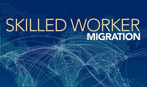 highly skilled worker migration infographic visualistan