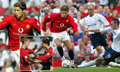 Cristiano Ronaldo Manchester United Debut