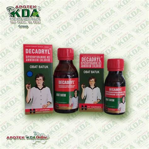 Jual DECADRYL EXPECTORANT 120 ML OBAT BATUK BERDAHAK Shopee Indonesia