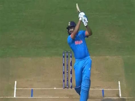 Rohit Sharma Becomes 1st Player To Smash 50 Sixes In Odi Cricket World