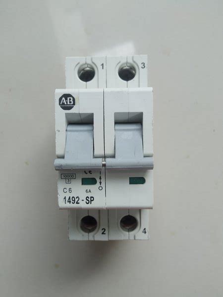 Jual MCB Breaker Allen Bradley C6 1492 SP 2 Pole Phase 6A Di Lapak