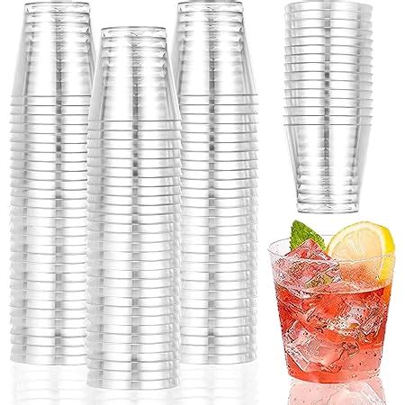 Matana Verres Shot En Plastique Dur Transparent Shooters Verres