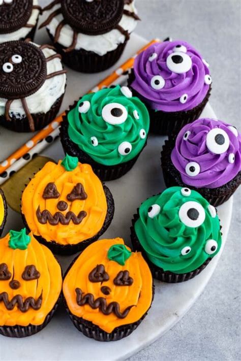 Fun Halloween Cupcakes 5 Ways Crazy For Crust