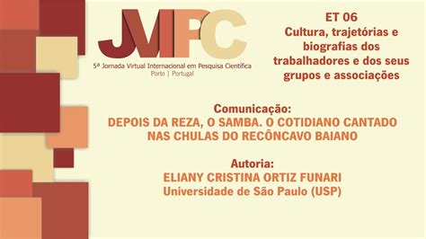 Jvipc Et Eliany Cristina Ortiz Funari Youtube