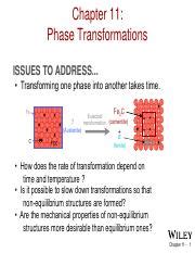 Understanding Phase Transformations In Metals Time Course Hero